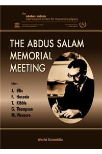 Abdus Salam Memorial Meeting