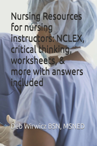 Nursing Resources for nursing instructors