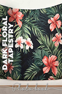 Dark Floral Tapestry Photo Book