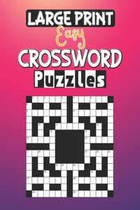 Large Print Easy Crossword Puzzles