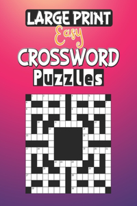 Large Print Easy Crossword Puzzles