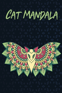 Cat mandala book: Best Cat coloring book for girls & kids. 30 pages &size is (8.5*11)"