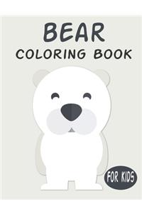 Bear Coloring Book For Kids