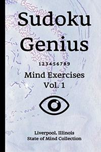 Sudoku Genius Mind Exercises Volume 1