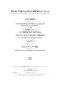 The Services Acquisition Reform Act (SARA)
