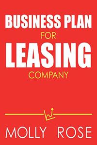 Business Plan For Leasing Company