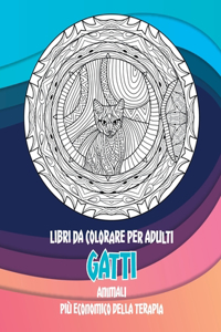 Libri da colorare per adulti - Più economico della terapia - Animali - Gatti