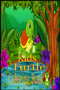 Kids Turtle Coloring Book