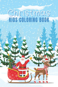 Christmas - Kids Coloring Book