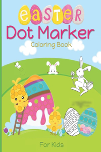 Easter Dot Marker Coloring Book For Kids