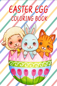 Easter egg coloring book