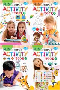 Mini Simple Activity 1-4, Collection Of 4 Books