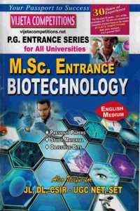 M.Sc Entrance Biotechnology [ English Medium ]