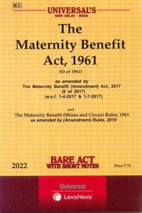 The Maternity Benefit Act, 1961 [2022]