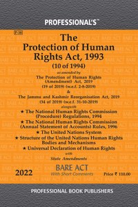 Protection Of Human Rights Act, 1993 As Amended By Protection Of Human Rights (Amendment) Act, 2019