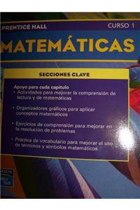 Prentice Hall Math Course 1 Spanish Reading and Math Literacy Blackline Masters 2004 C