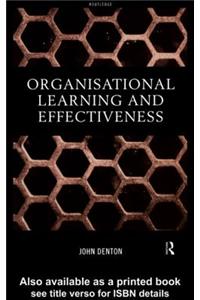 Organisational Learning and Effectiveness