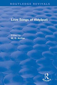 Love Songs of Vidy&#257;pati