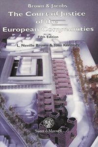Brown & Jacobs: The Court of Justice of the European Communities
