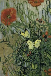 Van Gogh's Butterflies and Poppies Notebook