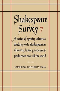 Shakespeare Survey: Volume 7, Style and Language