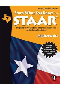Swyk on Staar Math Gr 7, Parent/Teacher Edition