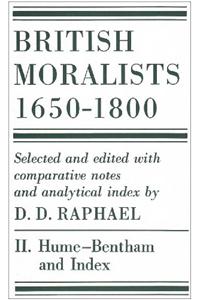 British Moralists: 1650-1800 (Volumes 1 and 2)