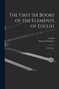 First Six Books of the Elements of Euclid