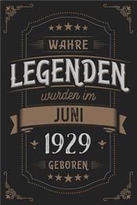 Wahre Legenden wurden im Juni 1929 geboren