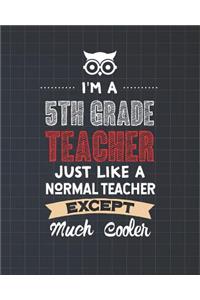 I'm A 5th Grade Teacher Just Like A Normal Teacher Except Much Cooler