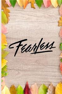 Fearless Motto Journal