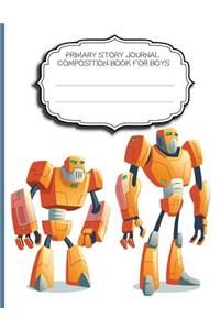 Primary Story Journal Composition Book For Boys