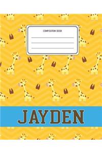 Composition Book Jayden