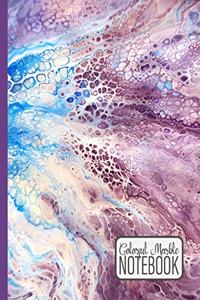Colorful Marble Notebook