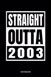 Straight Outta 2003 Notebook