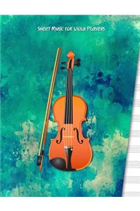 Sheet Music For Viola Players