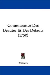 Connoissance Des Beautez Et Des Defauts (1750)