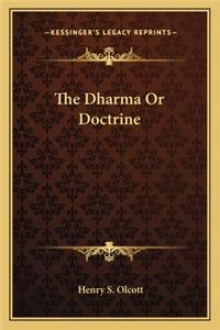 Dharma or Doctrine