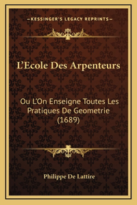 L'Ecole Des Arpenteurs
