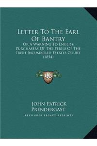 Letter To The Earl Of Bantry