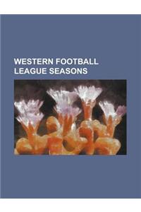 Western Football League Seasons