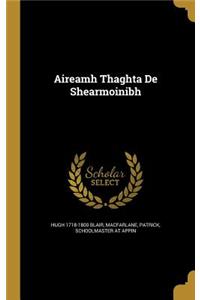 Aireamh Thaghta De Shearmoinibh