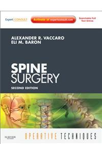 Operative Techniques: Spine Surgery