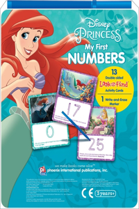 Disney Princess: My First Numbers Look and Find Activity Cards with Write-And-Erase Marker