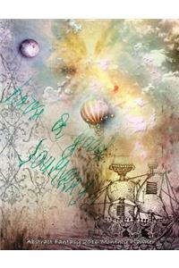 Abstract Fantasy 2016 Monthly Planner
