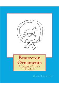 Beauceron Ornaments
