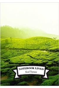 Lined Notebook Tea Plantation