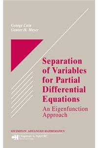 Separation of Variables for Partial Differential Equations