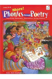 More! Phonics Through Poetry: Teaching Phonemic Awareness Using Poetry, Grades 2-3