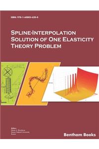 Spline-Interpolation Solution of One Elasticity Theory Problem
